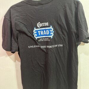Jose Cuervo Tequila  Men's‎ Black T-Shirt Agave Tequila Alc